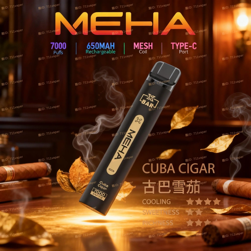 MEHA XBAR 小黑條 7000口：極緻酷黑外型下的「強擊喉感」實力解析