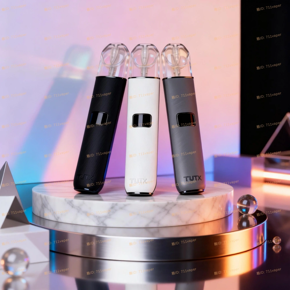 TUTX主機 皮革材質霧化桿 — 皮革霧化桿能否解決金屬主機的冷凝與手感痛點？