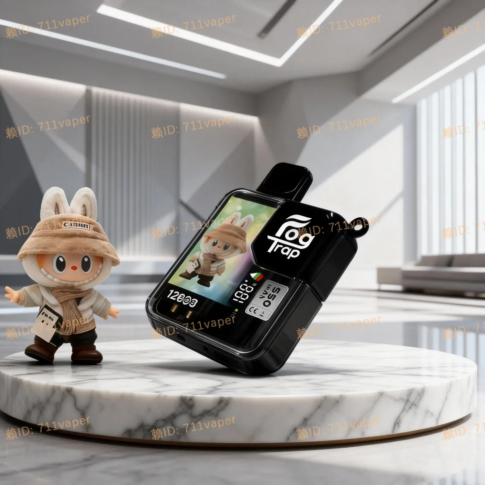 Fog Trap × LABUBU 聯名限定款：12000口拋棄式電子菸的潮流工藝解析