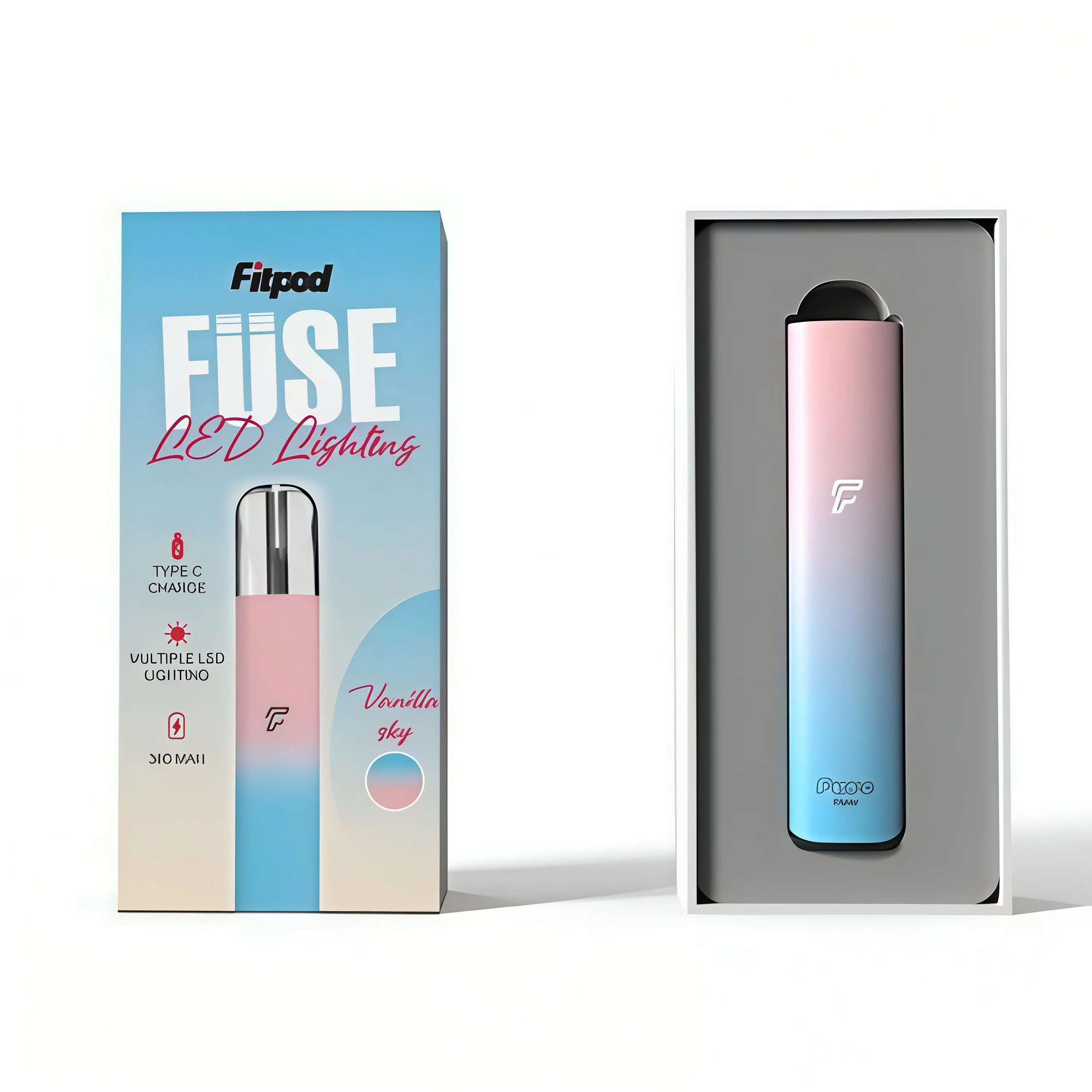 Fitpod Fuse系列主機-粉藍漸變
