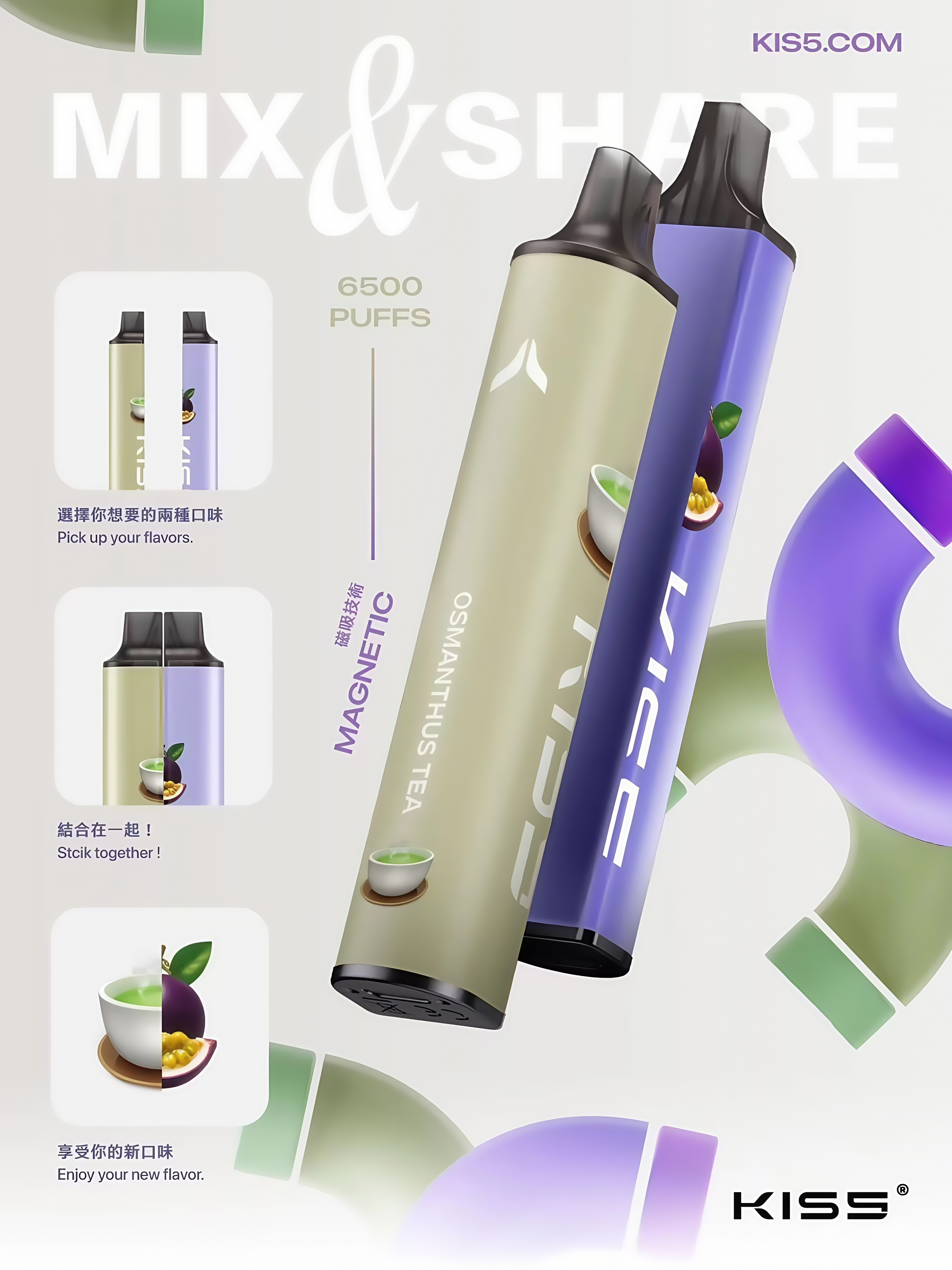 Kiss 6500 Puffs-副圖2