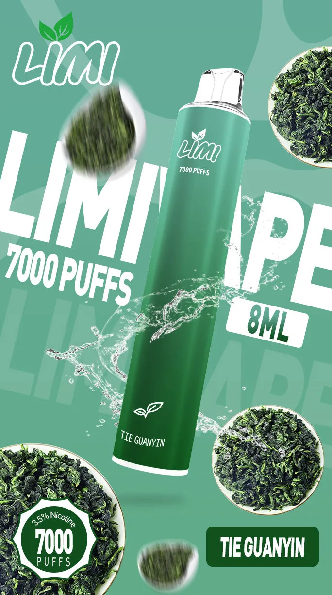LIMI-7000-PUFFS-一次性拋棄式-鐵觀音