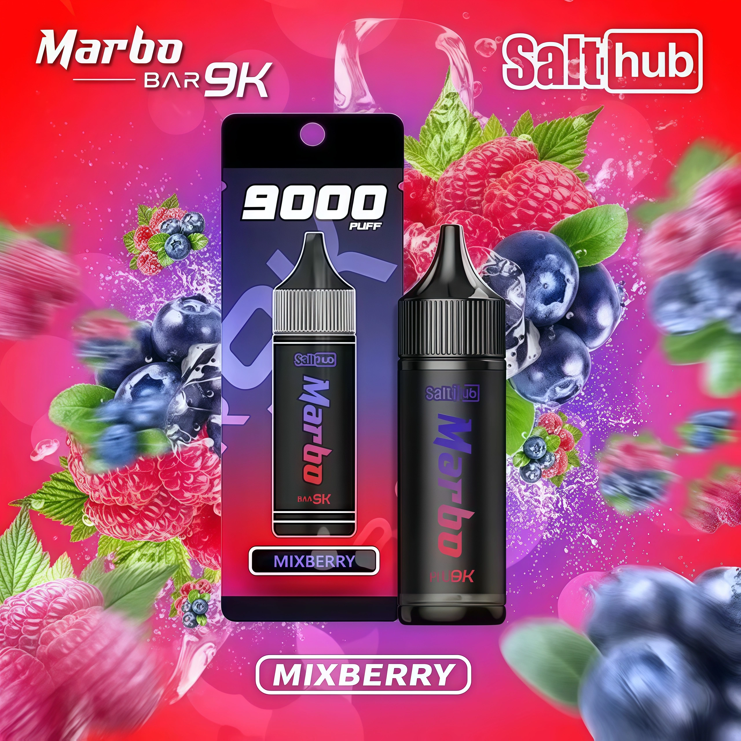 marbo-马博bar-9000puffs-混合莓果